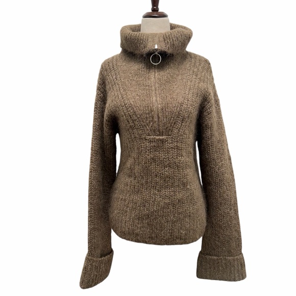 H&M Sweaters - H&M Chunky Knit Brown Sweater Size X-Small